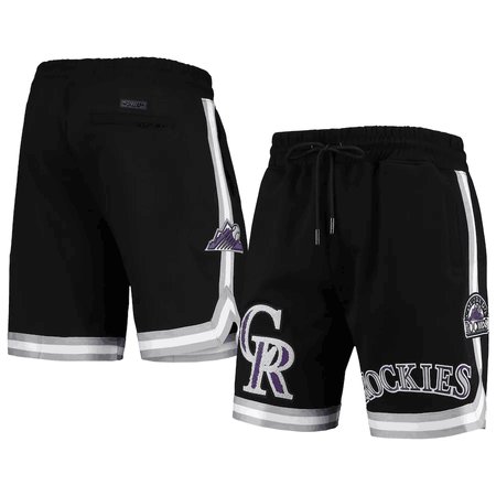 Colorado Rockies Black Shorts